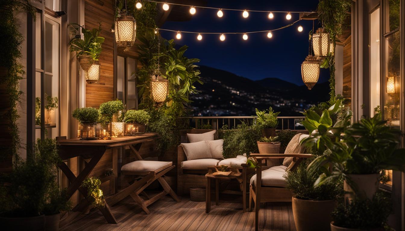 Best Tips for Balcony Garden Lighting and Decor