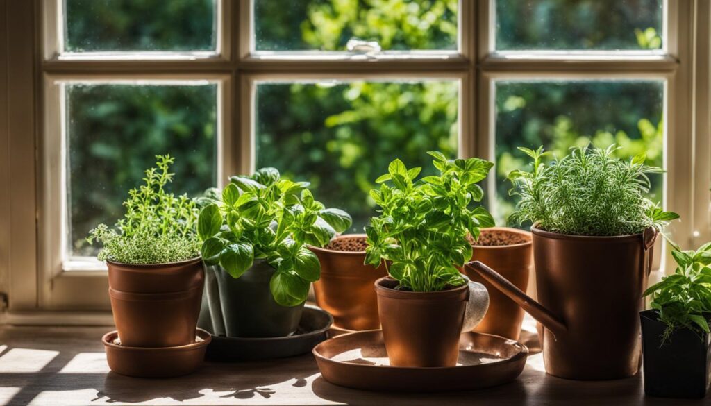 Caring for Herbs in Containers