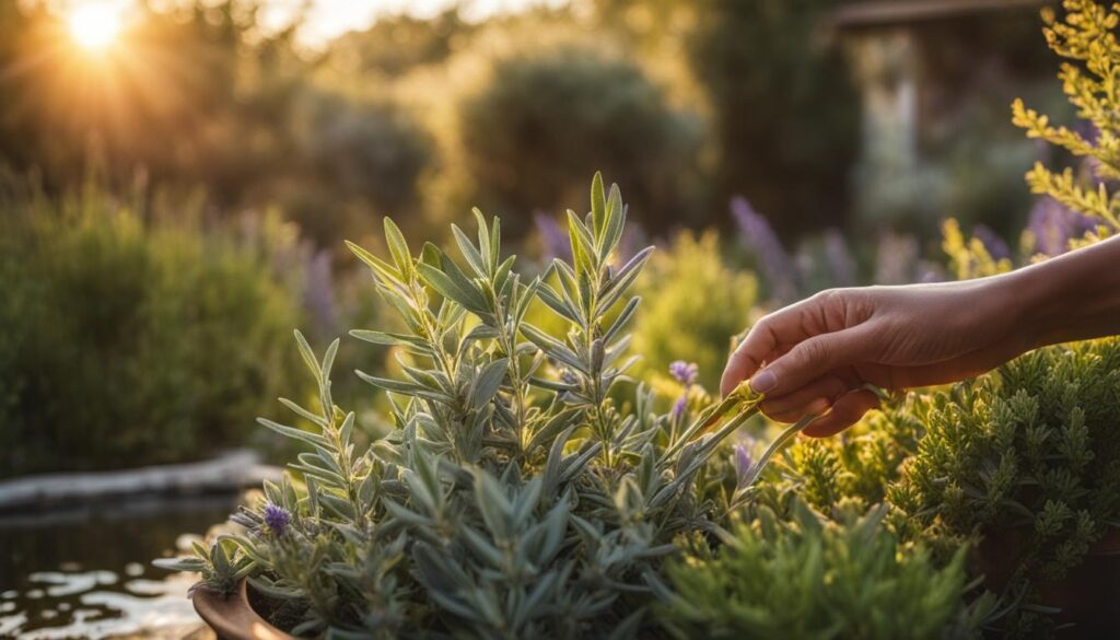 Harvest sage