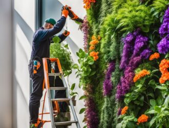 How to Maintain Plants in a Vertical Garden
