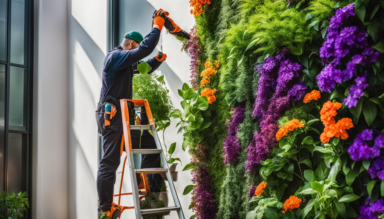 How to Maintain Plants in a Vertical Garden