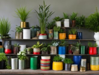 How to Utilize Recycled Materials for Plant Containers