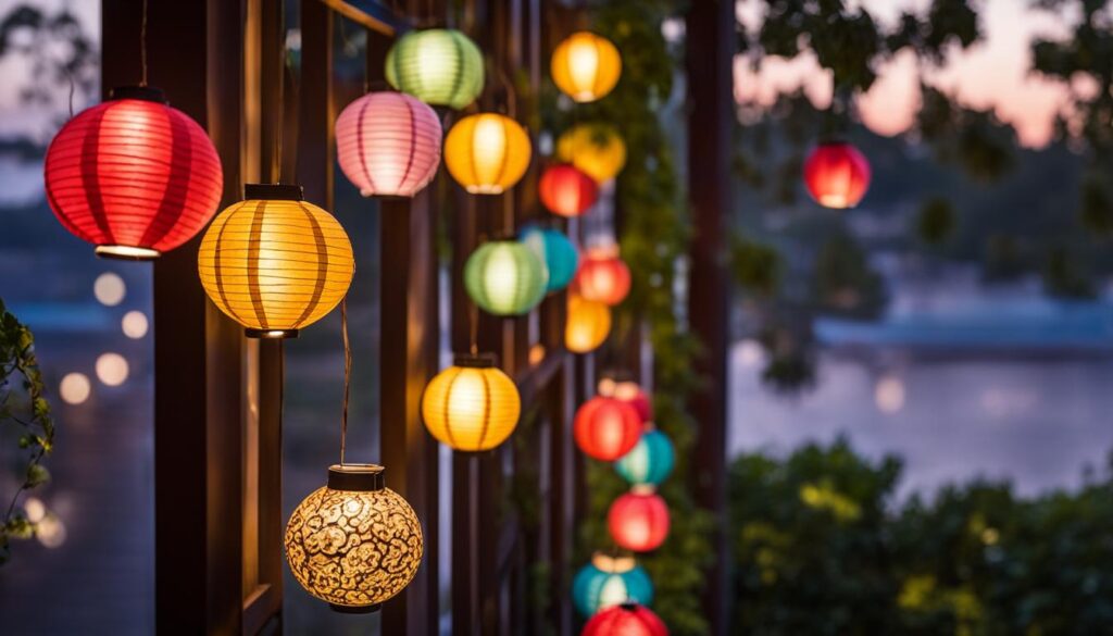 Paper lanterns