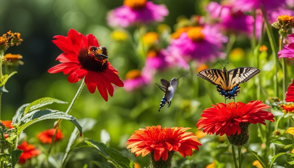 Pollinators in the garden