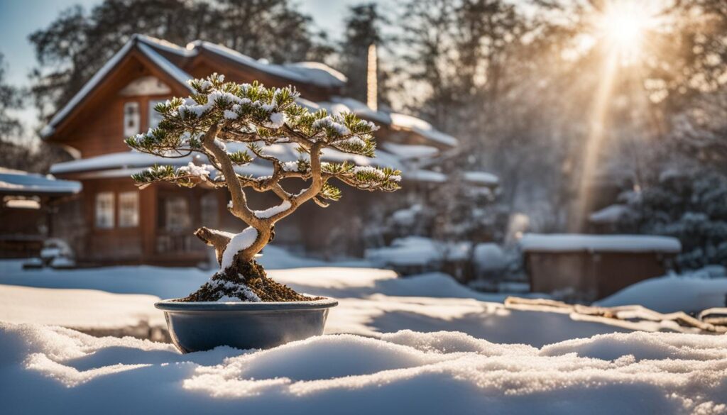bonsai tree winter preparation