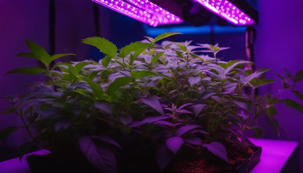 grow autoflowers with LEDs