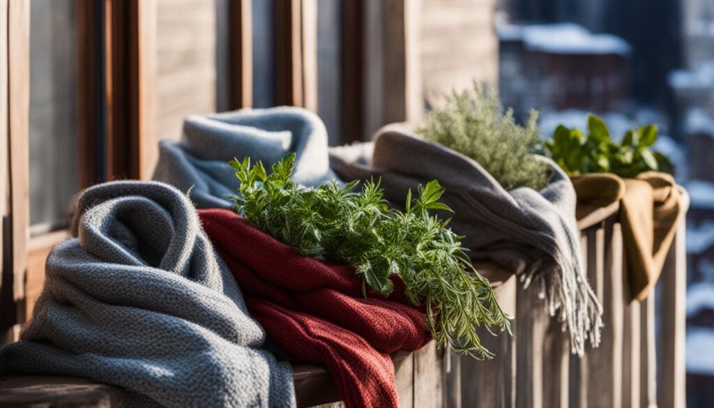 protecting herbs from frost