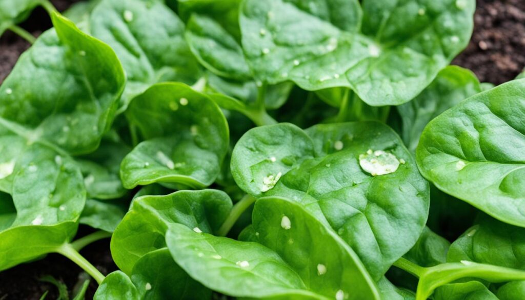 spinach diseases and pests