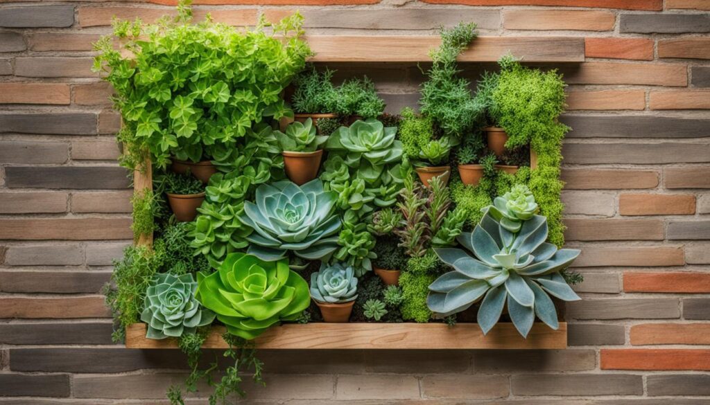 wood vertical garden frames