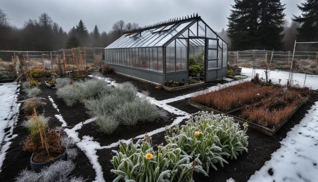Cold-Exposed Outdoor Gardens