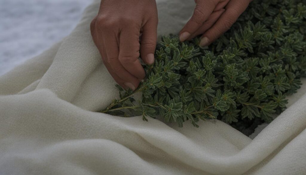 Plant protecting blanket