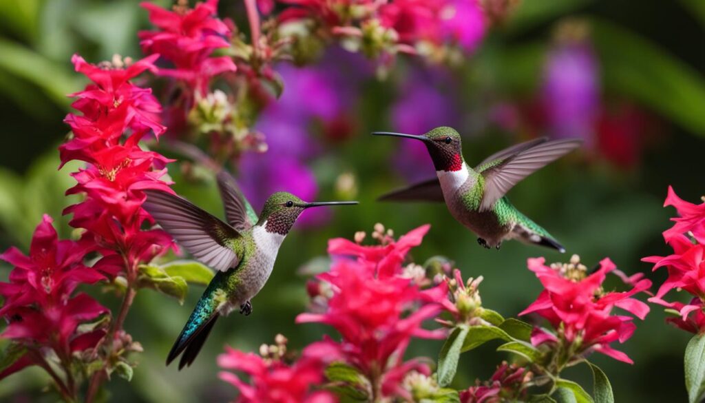Shade Plants to Attract Hummingbirds