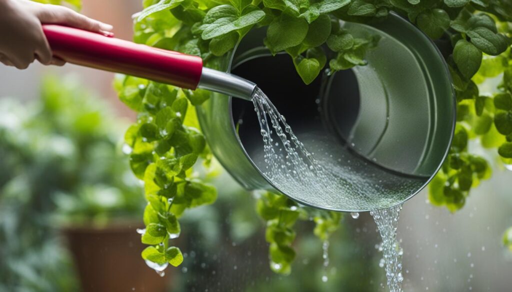 Vertical Garden Watering