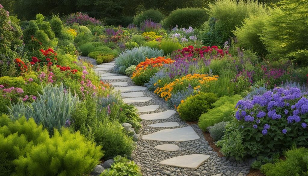 asymmetrical gardens