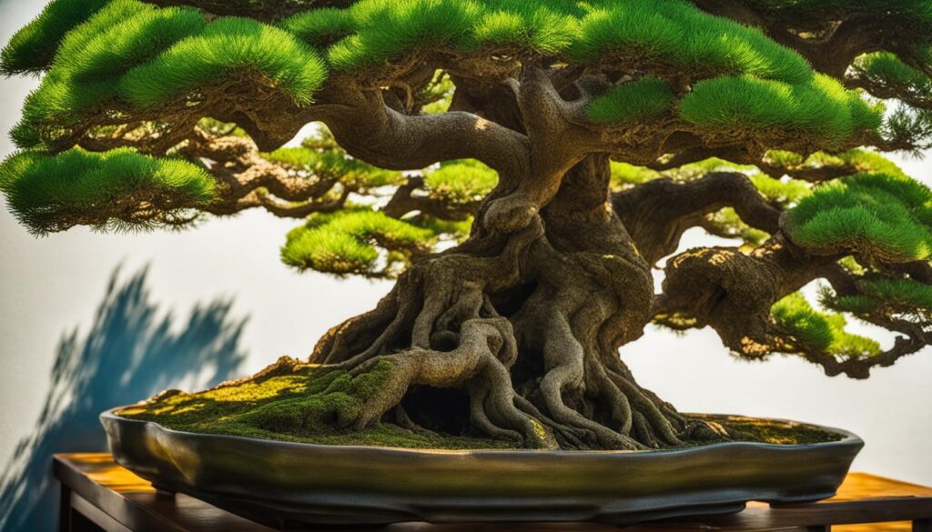 bonsai trees reaching impressive heights