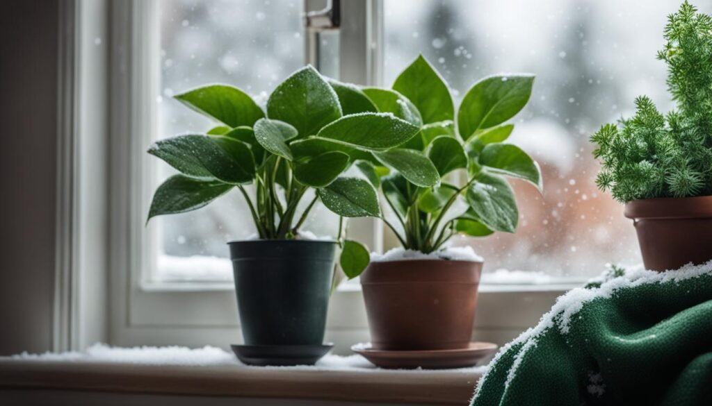 caring for cold-exposed houseplants