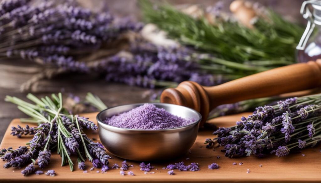 cooking with lavender