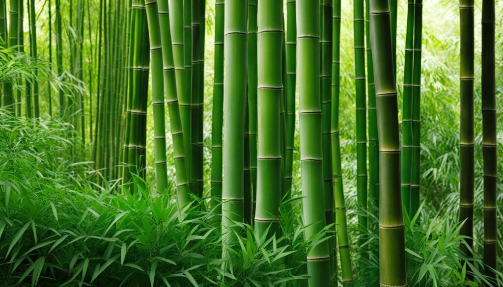 fast-growing bamboo