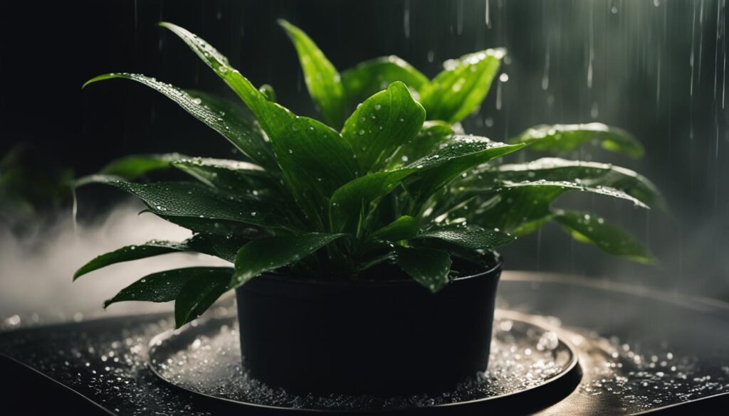 indoor plant humidity