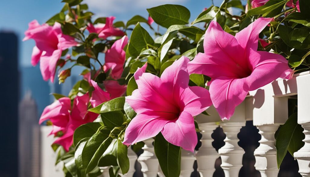 mandevilla vine