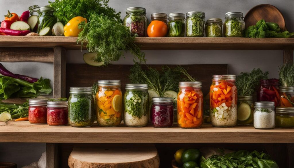 pickling vegetables