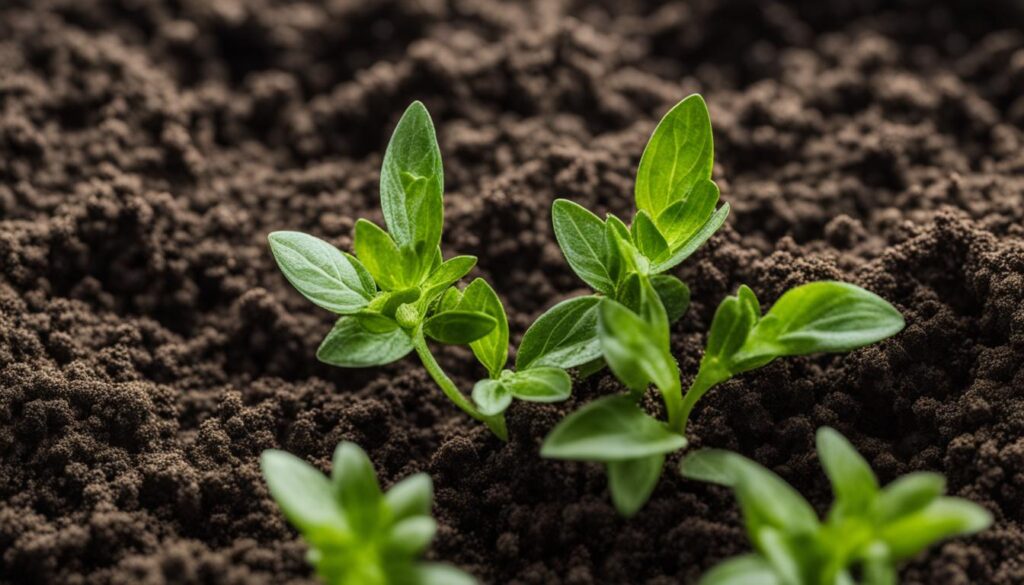 potting soil indoor herbs image