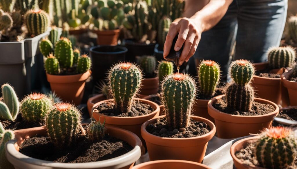 propagating cacti for faster growth