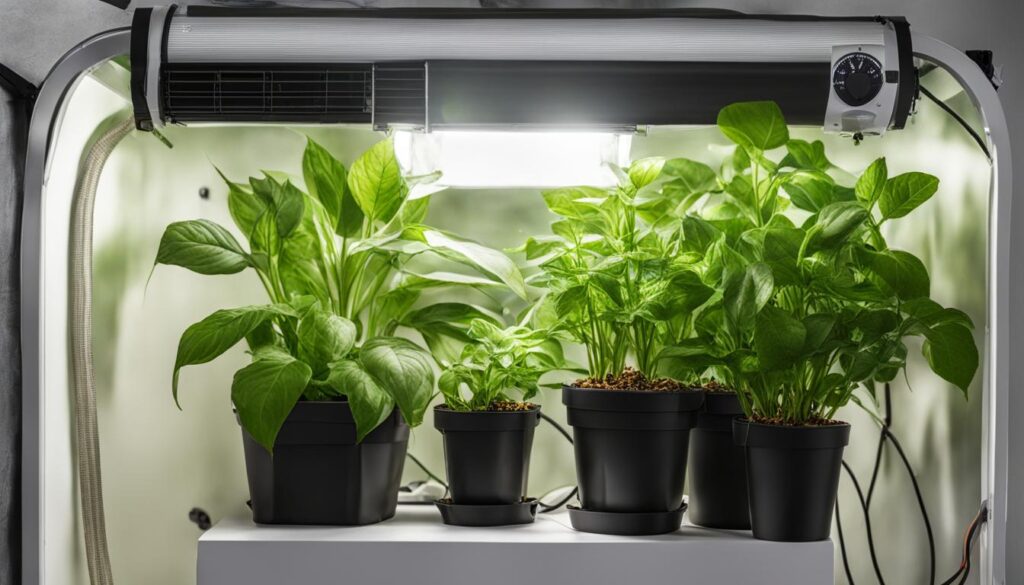 use air conditioner in grow tent
