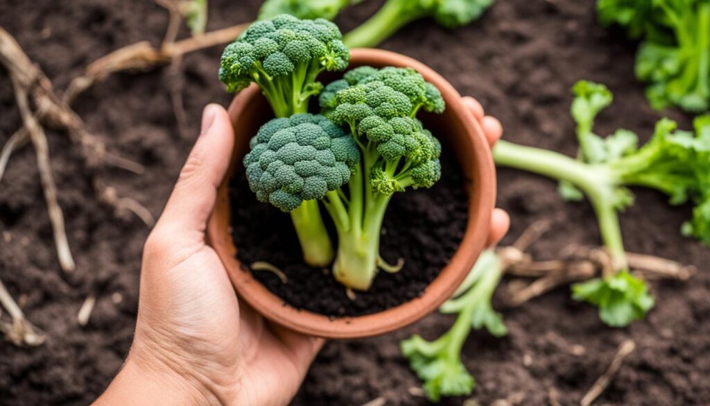 Choosing the Right Stem for Broccoli Regrowth