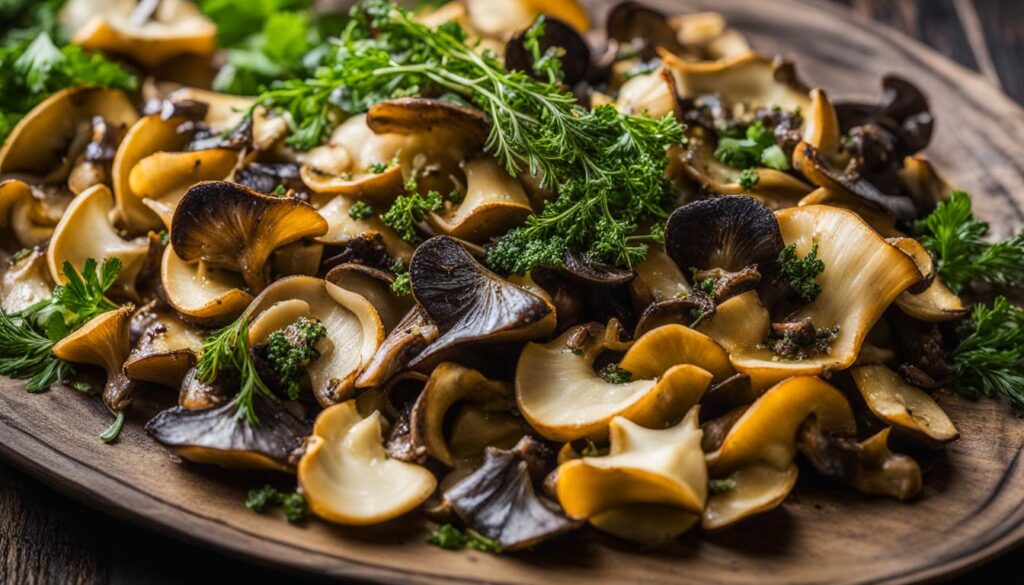 Cook Golden Oyster Mushrooms