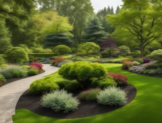How to Design a Landscape with Shrubs and Trees