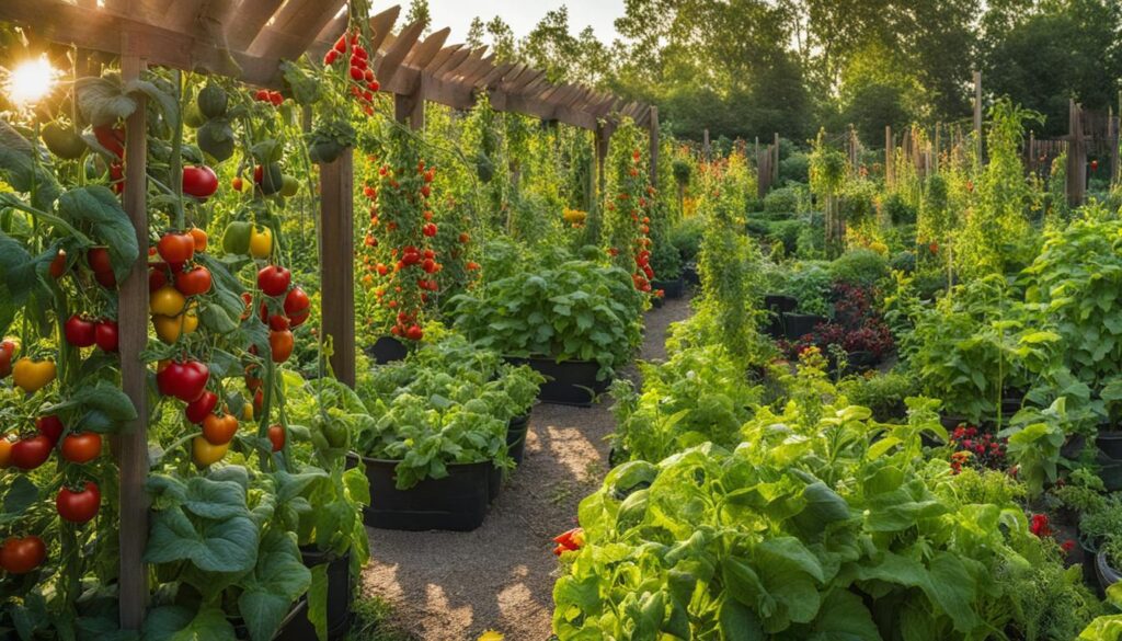 Mixing Plants and High Value Crops for a Beautiful and Productive Garden