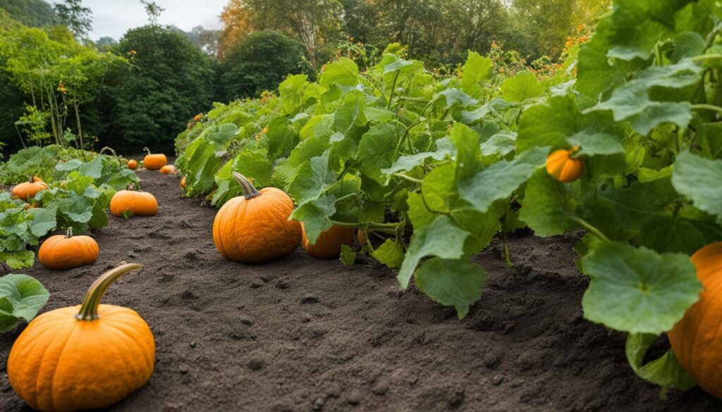 Pumpkins self-seeding