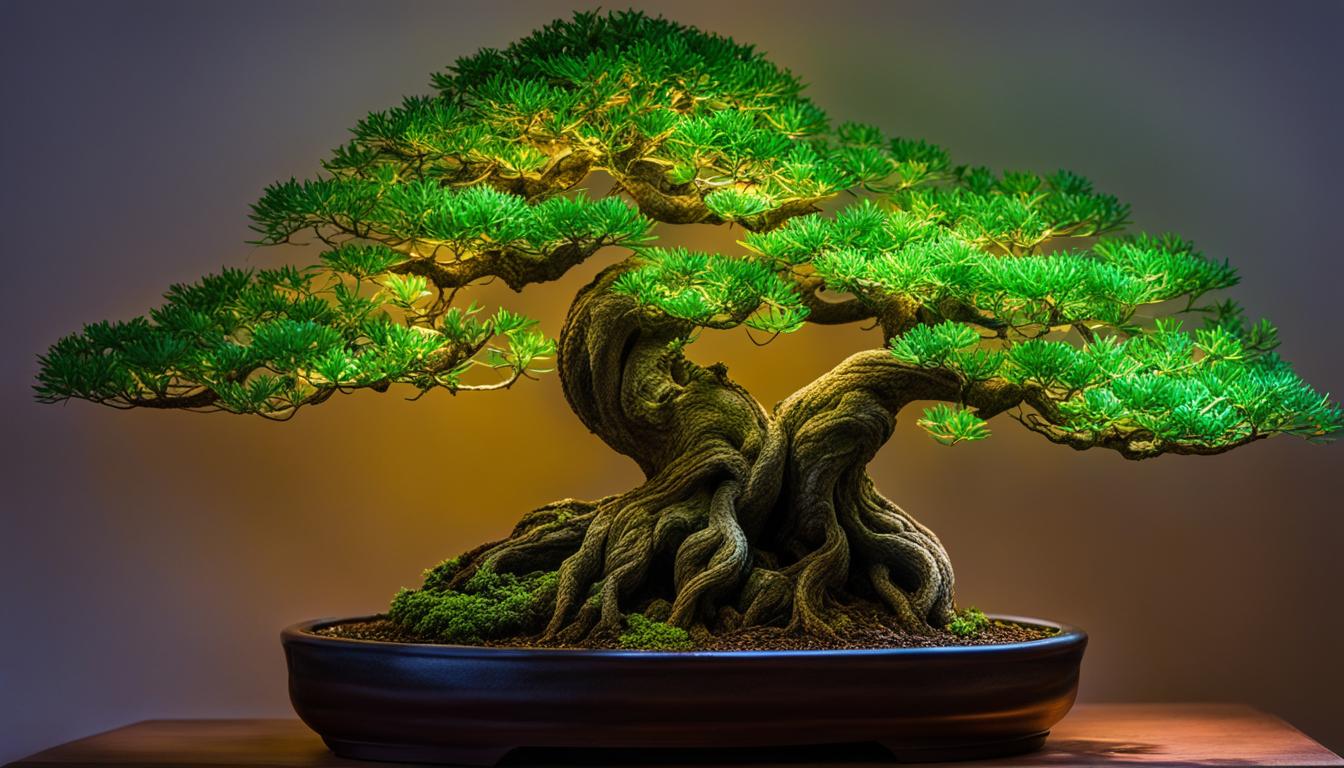 can bonsai survive on a grow lamp