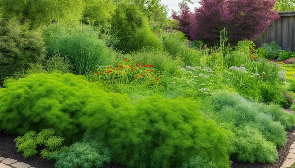 companion planting with dill