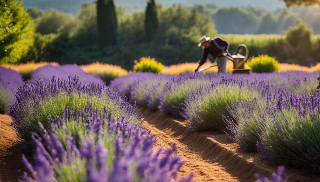 growing lavender as an annual