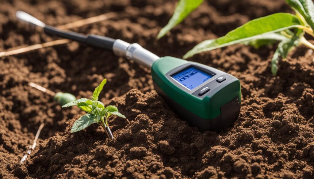 handheld probe-based soil tester