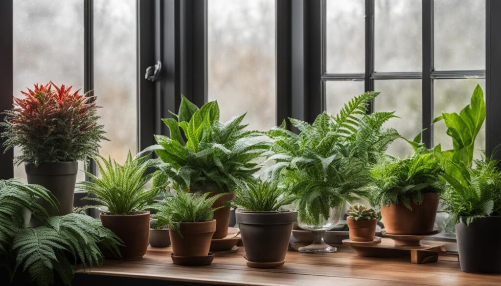 indoor plants during winter care