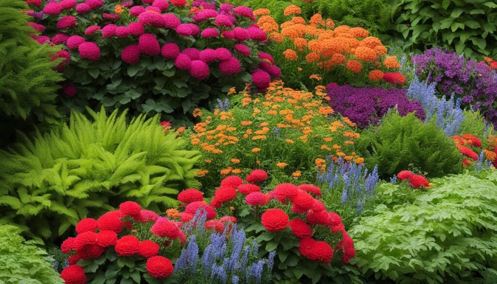 stunning flower borders