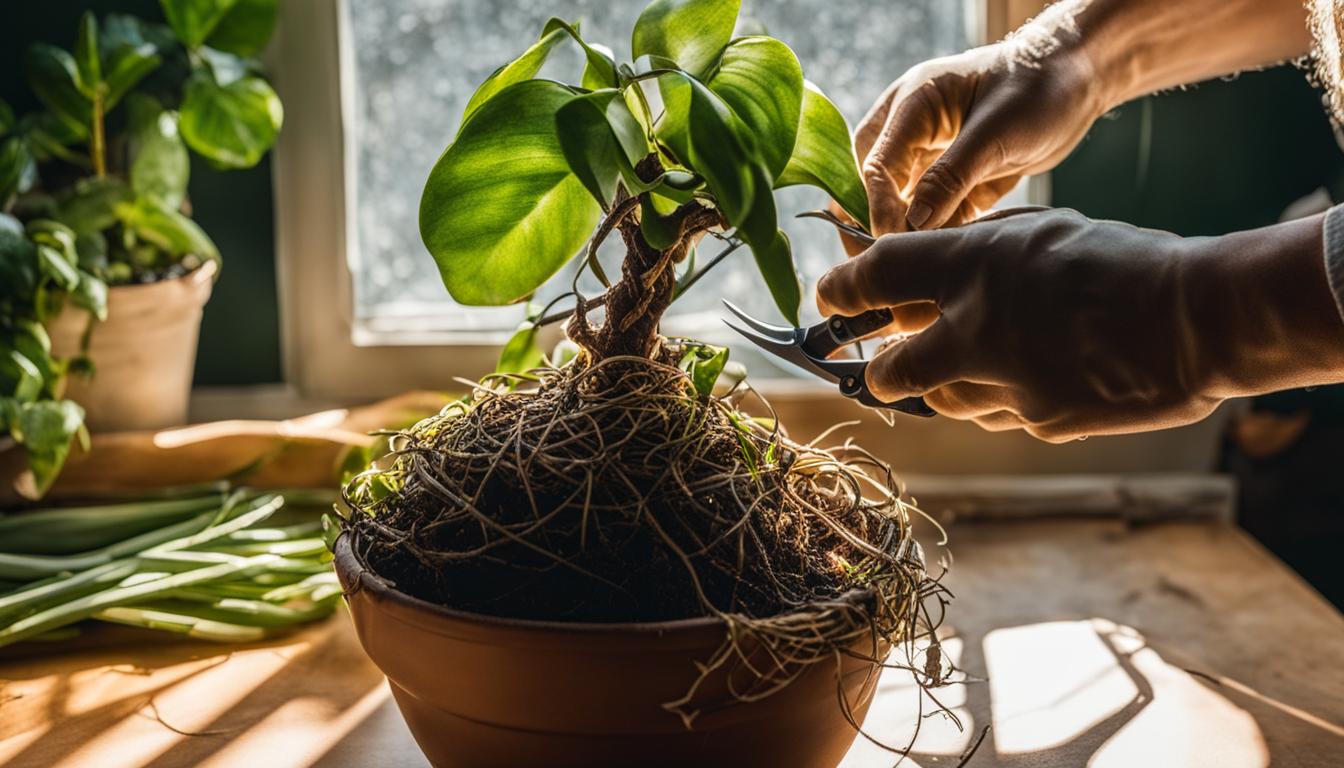 Best Practices for Repotting Overgrown Houseplants