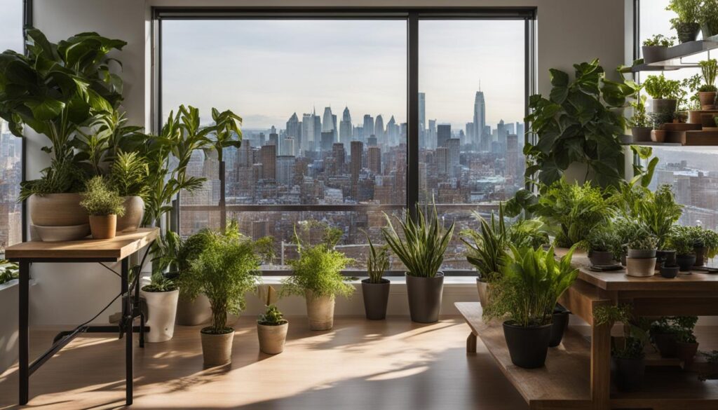 Setting Up Grow Lights for Plants Near a Window