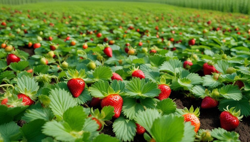 Varieties of strawberries