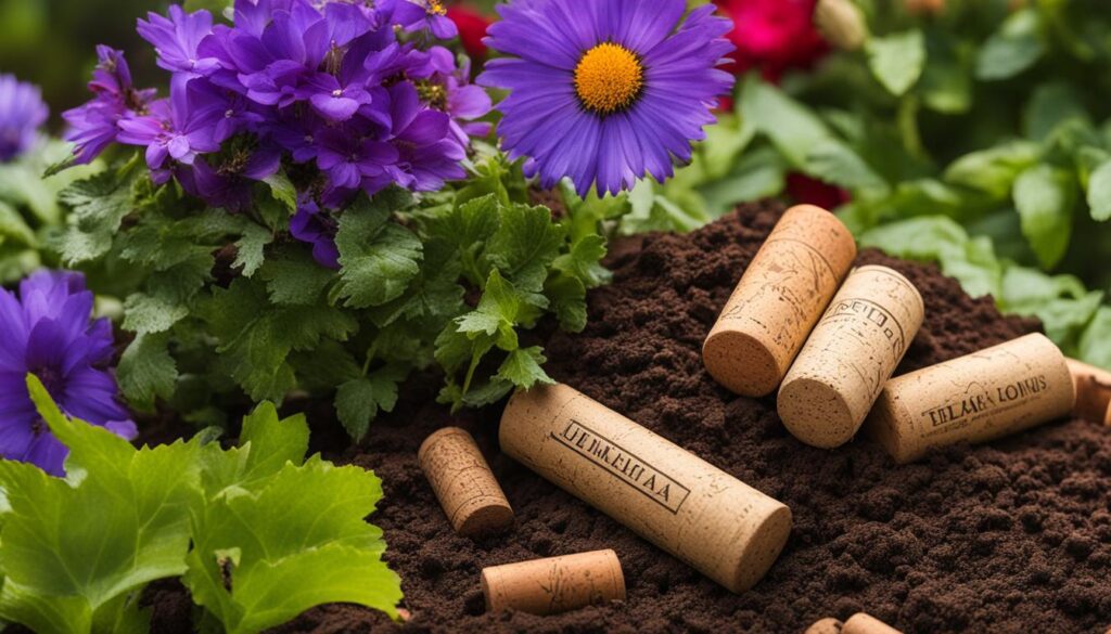 compost wine corks