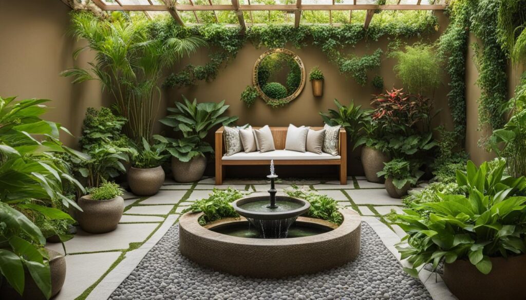 decorative elements for indoor gardens