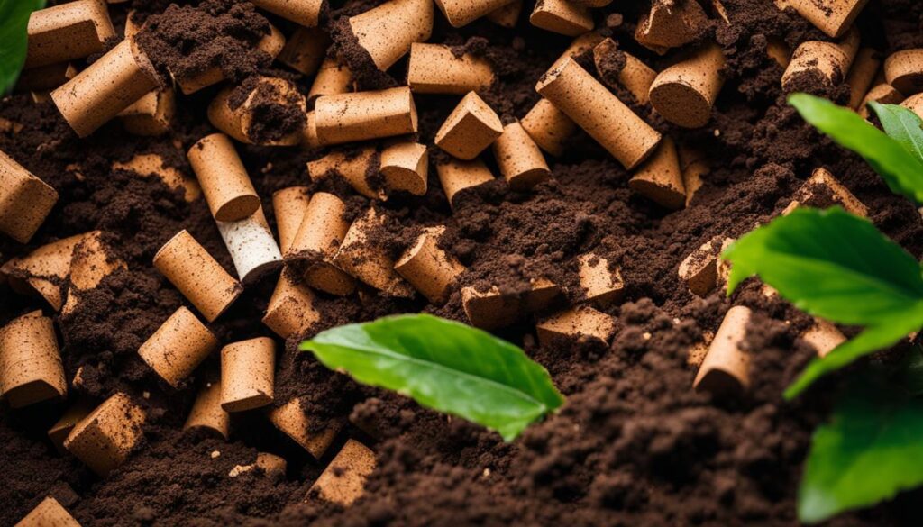 natural cork composting