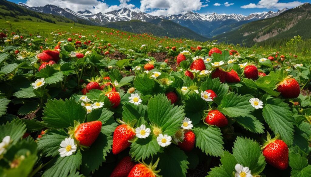 strawberries in Utah