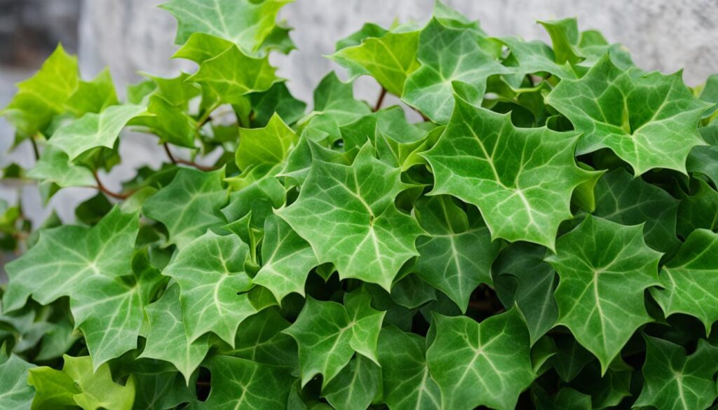 temperature requirements for English Ivy