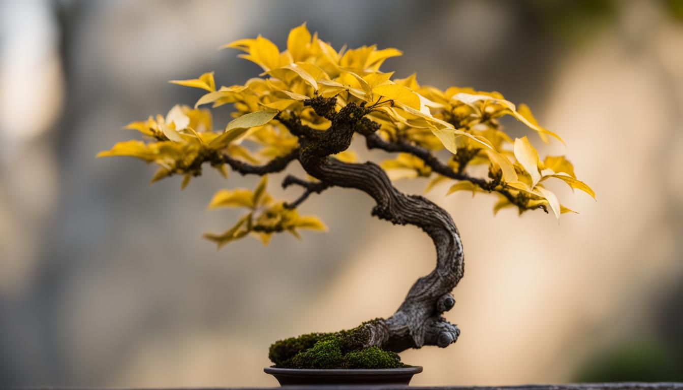 why is my bonsai turning yellow
