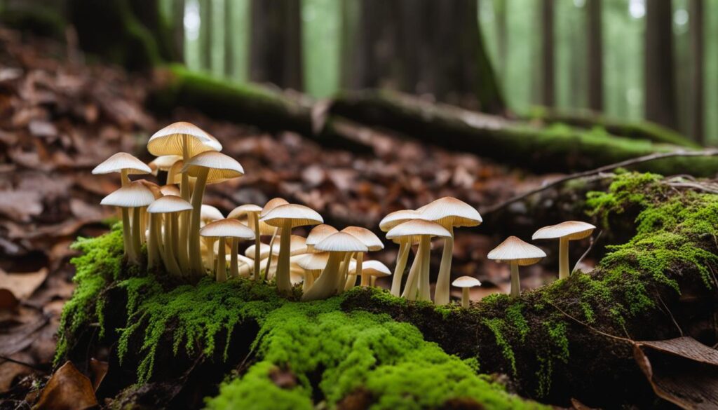 Identify Wild Enoki Mushrooms