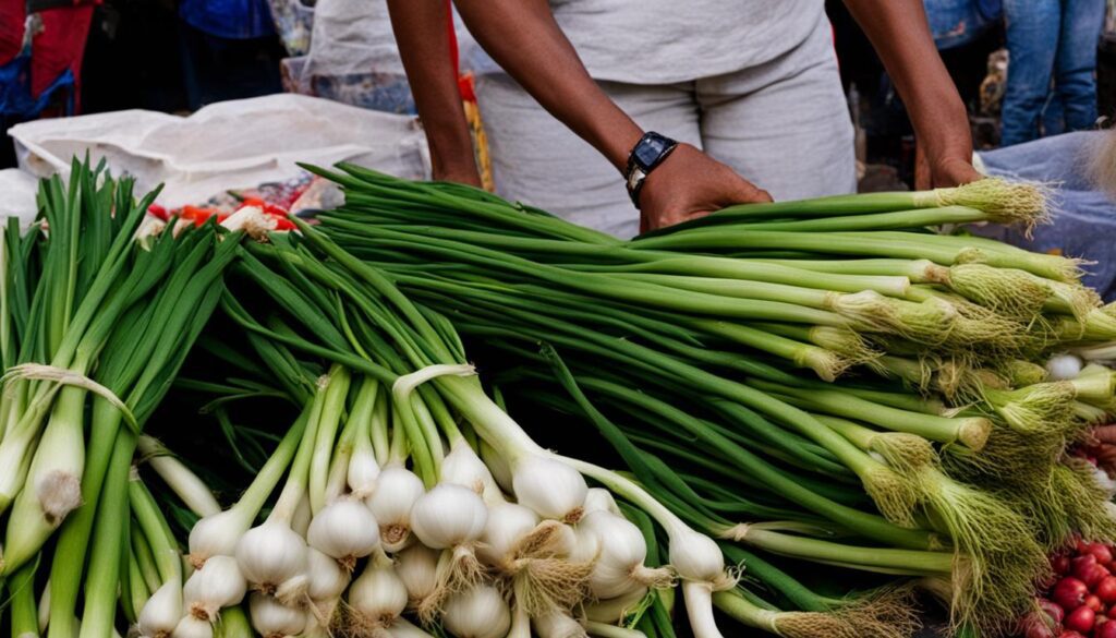 Purchasing Green Garlic